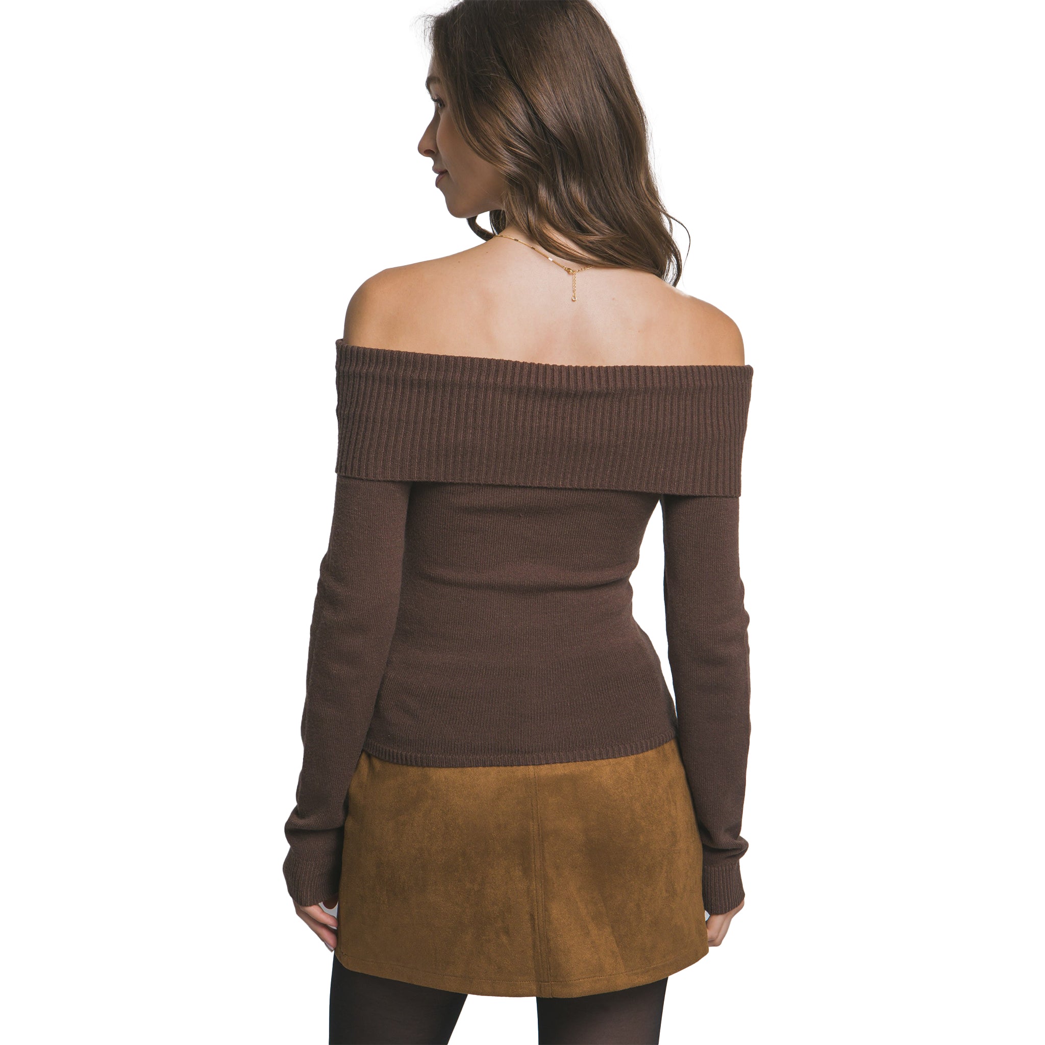Off Shoulder Sweater - Denny's