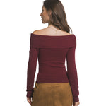 Off Shoulder Sweater - Denny's