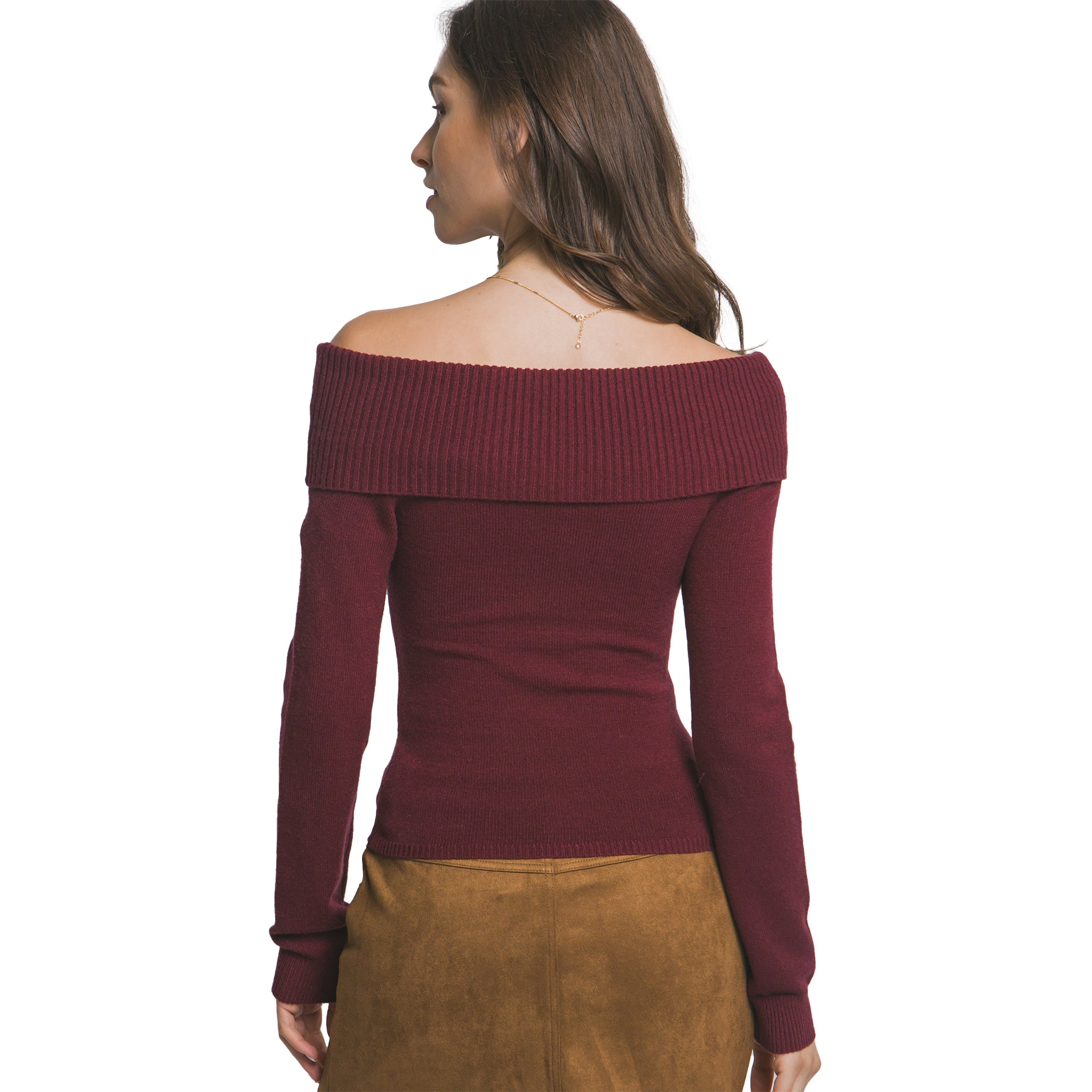 Off Shoulder Sweater - Denny's