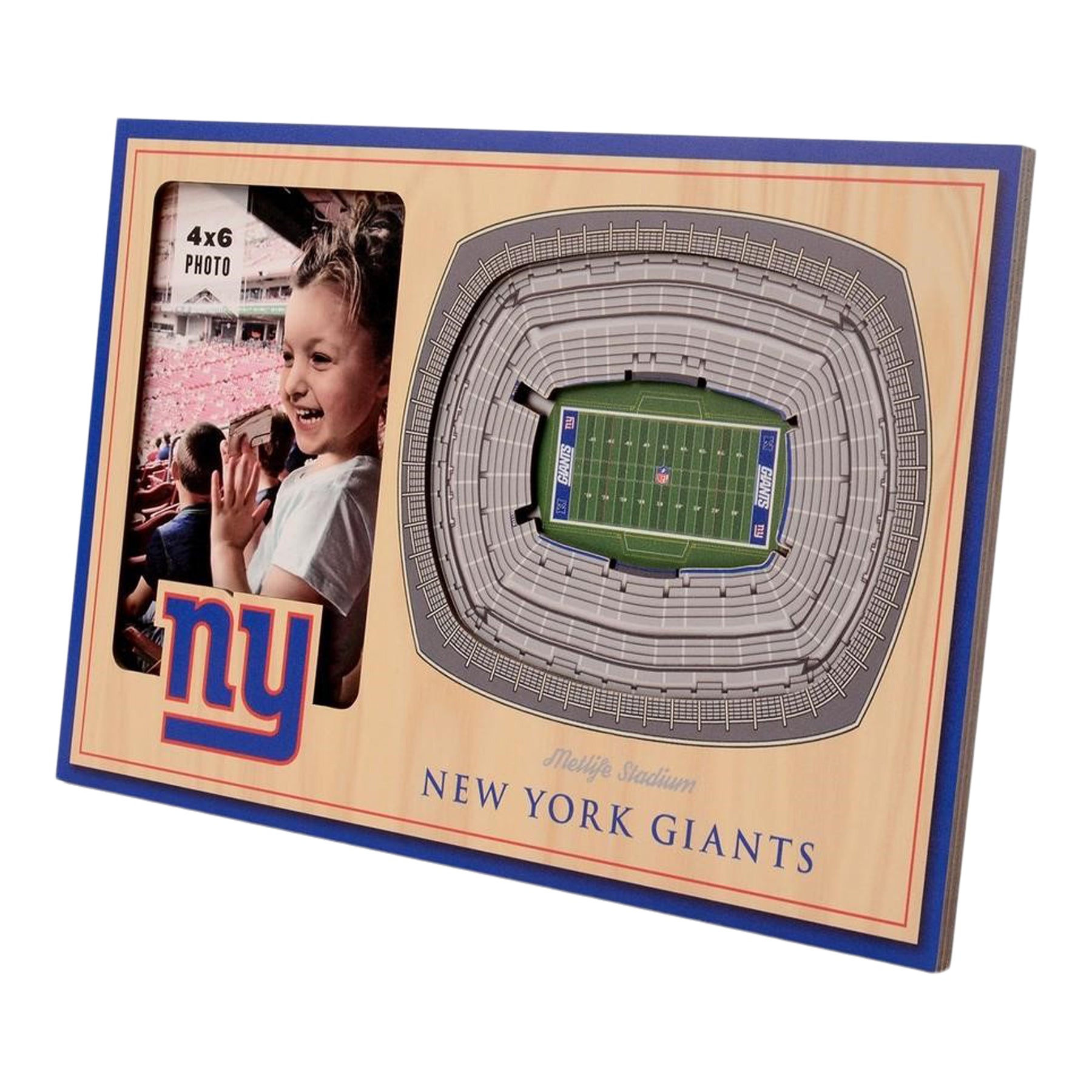 NY Giants 3D Picture Frame - Denny's