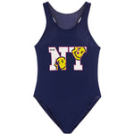 1pc New York Smiley Bathing Suit - Denny's