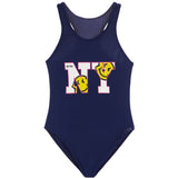 1pc New York Smiley Bathing Suit - Denny's