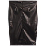Pleather Pencil Skirt