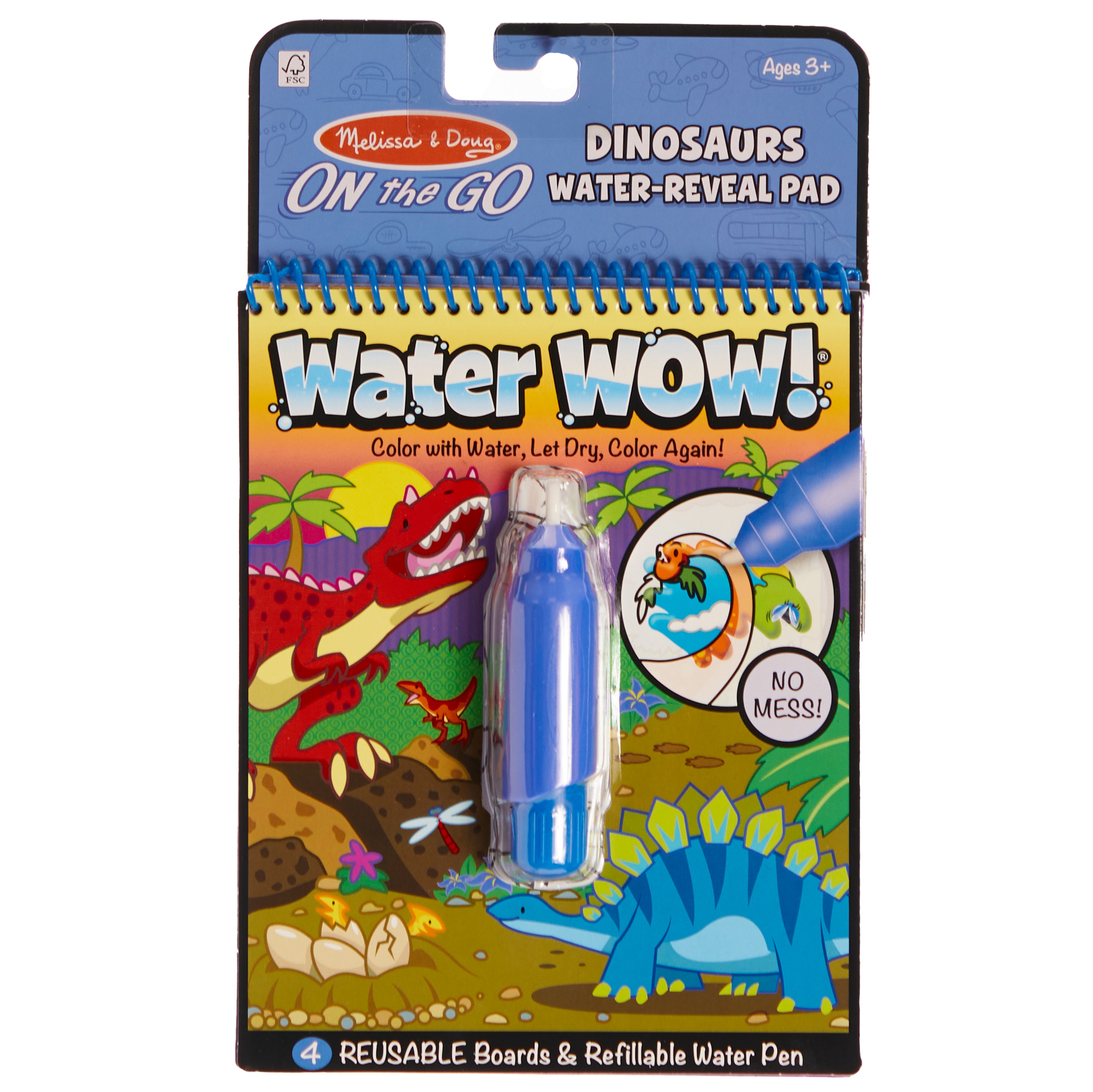 Water Wow! Dinousaur Activity Pad - Denny's