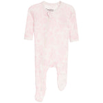 Pretty In Pink Floral Footie