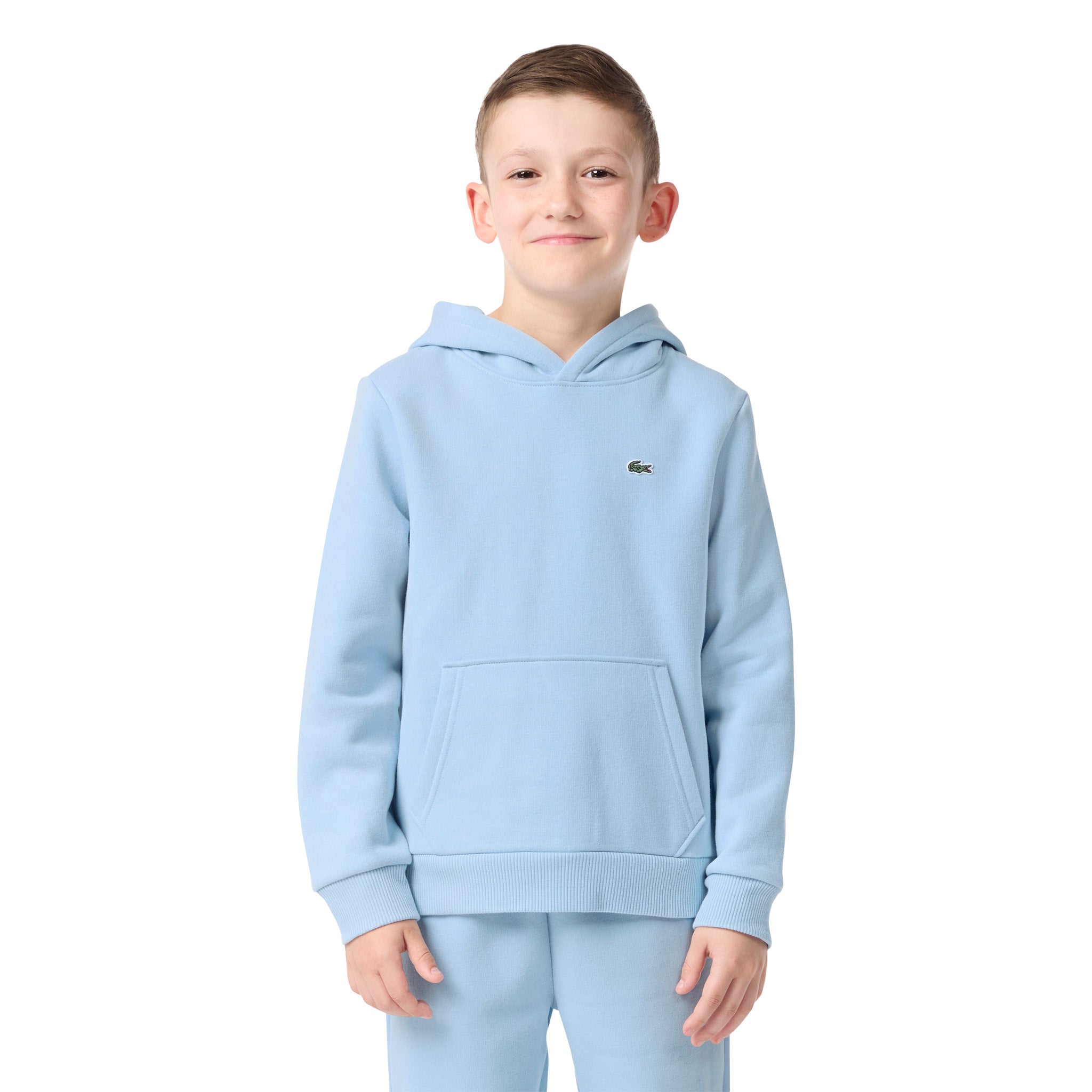 Fleece Pullover Hoodie Panorama Blue - Denny's