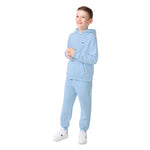 Fleece Pullover Hoodie Panorama Blue - Denny's