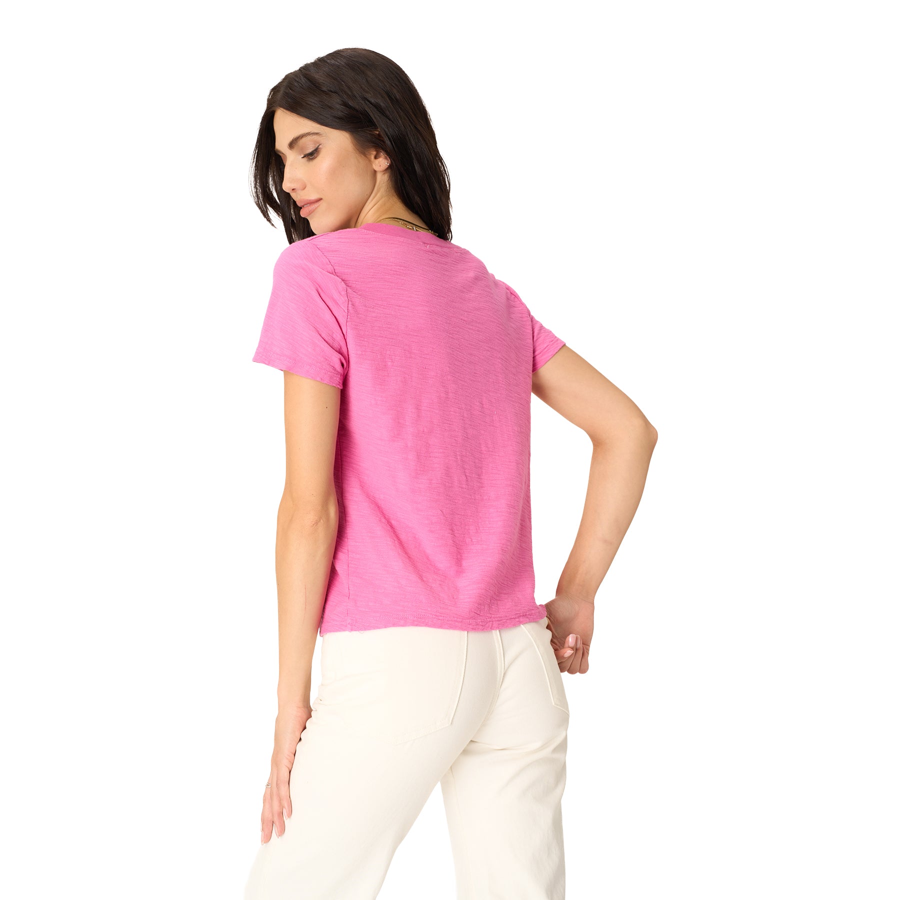 Plata Notched Tee - Denny's