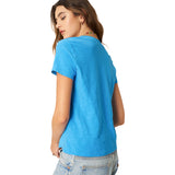 Plata Notched Tee - Denny's