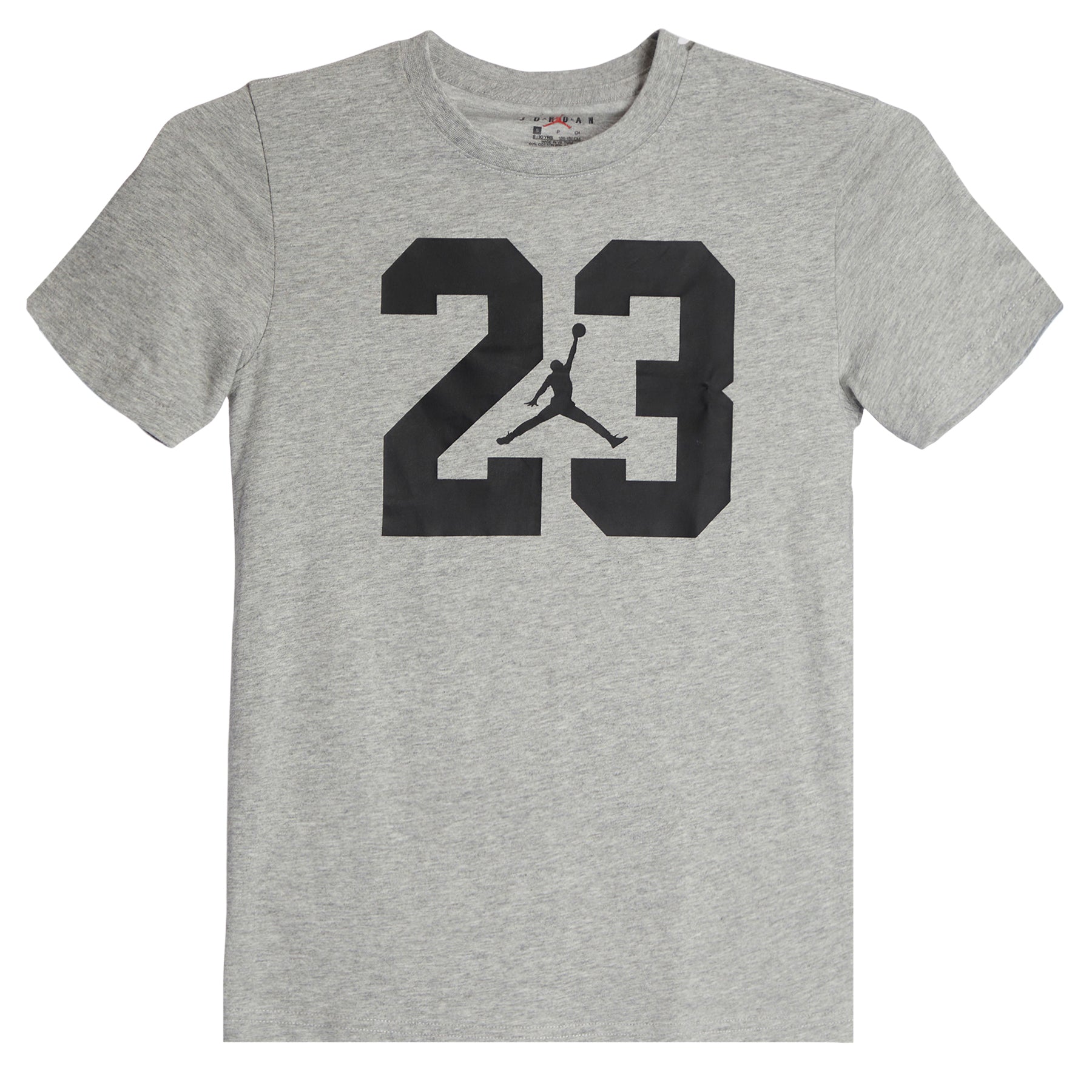 Jordan Big Boys 23 print T Shirt Black M 10 12