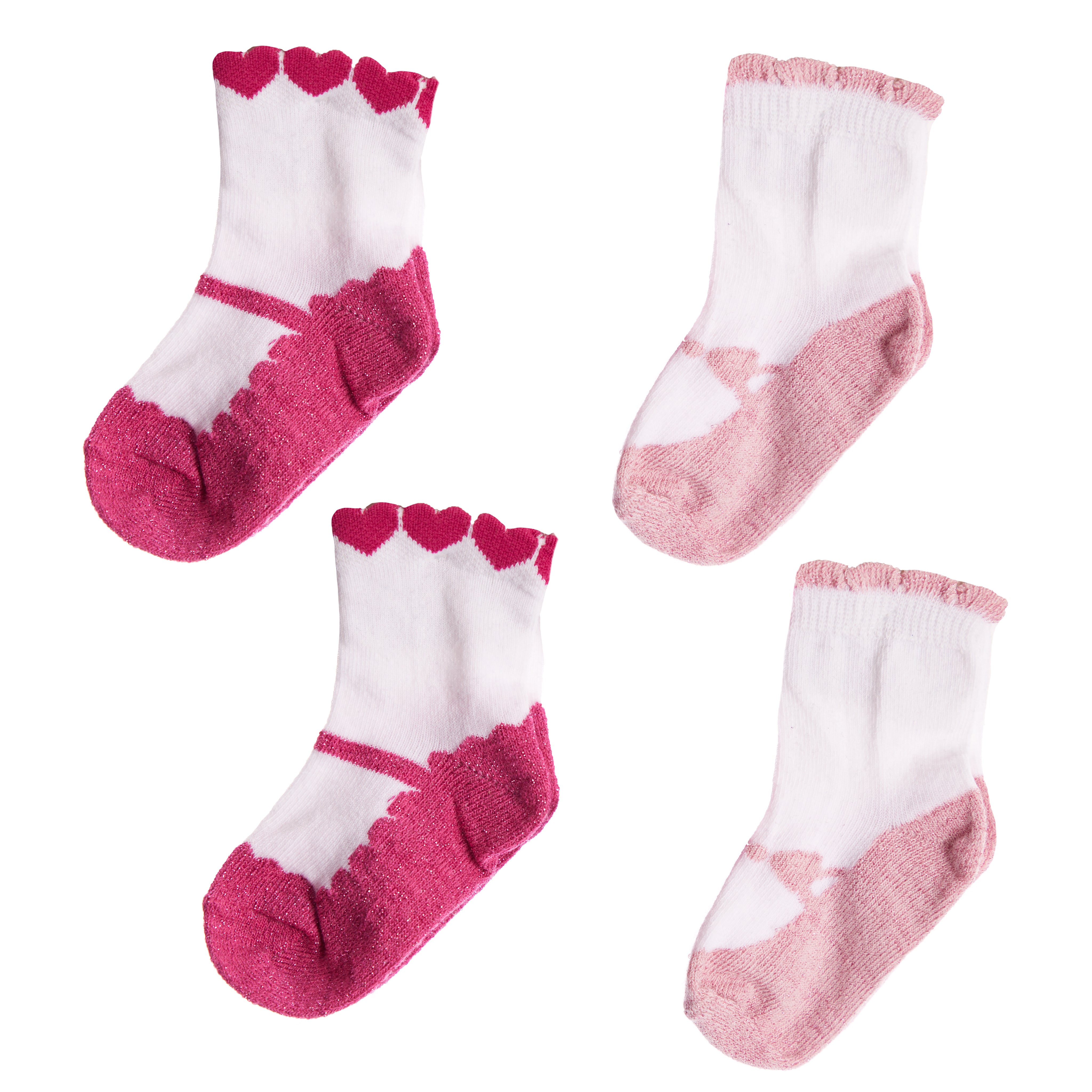 2pc Metallic Sock - Denny's
