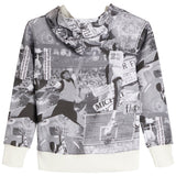 Brooklyn Printed Hoodie - Denny's