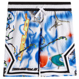 Printed Diamond Short - Denny's