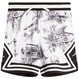 Printed Sport Diamond Short - Denny's