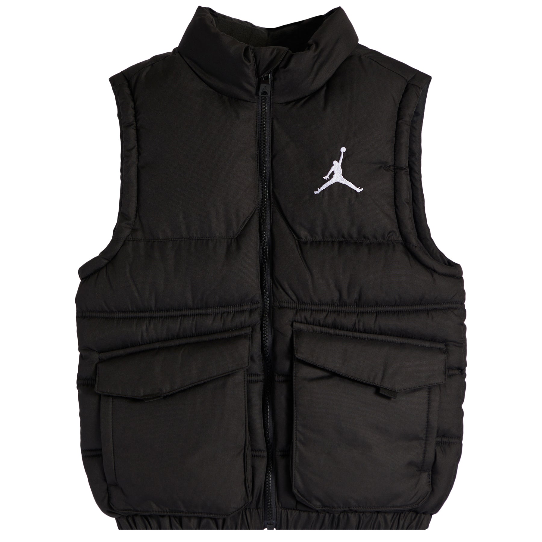 Air Jordan Mens Black outlet Duck Down Polyester Vest- Size Small