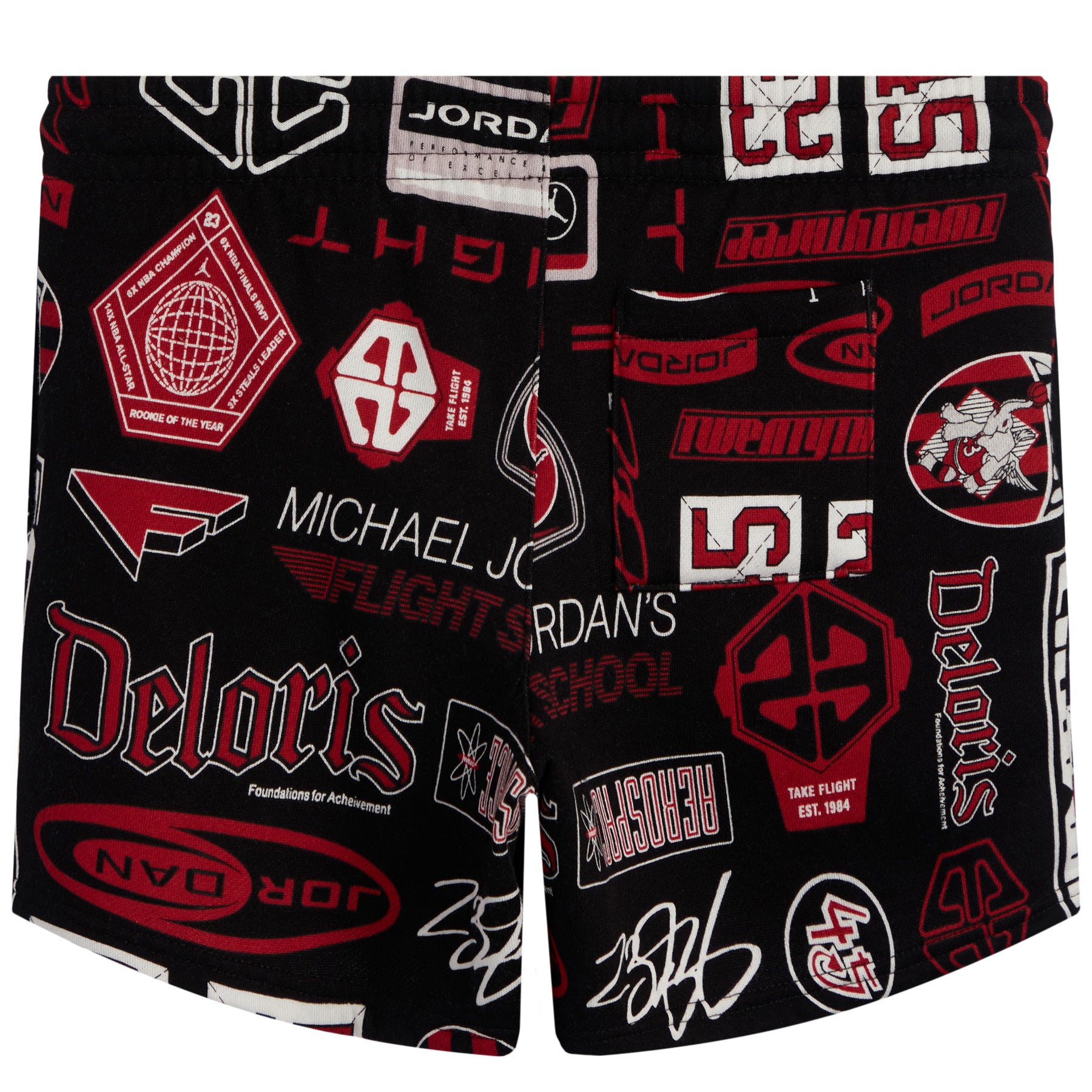 Essential Printed Fleece Short - Denny's