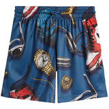 Mikes Flight Printed Mesh Short