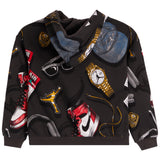 Mikes Flight Printed Hoodie
