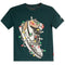 Teal Jordan Sneaker with Holiday Lights Tee
