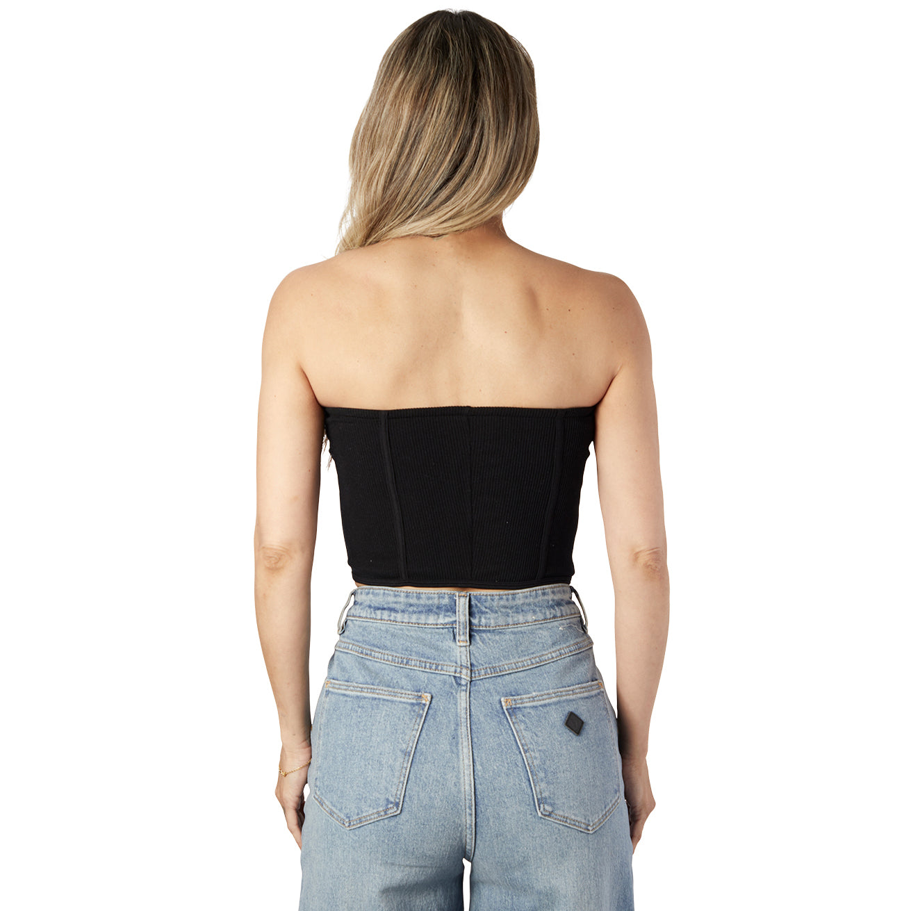 Hook N Eye Corset Tube Top - Denny's