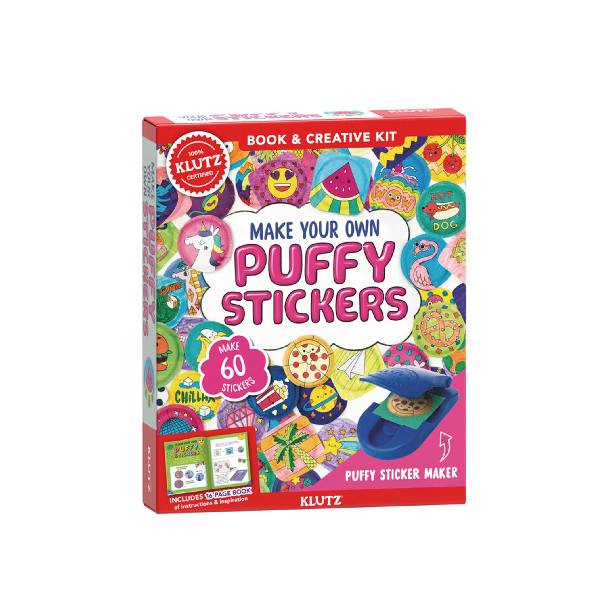 Make Your Own Puffy Stickers - Denny's