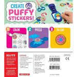 Make Your Own Puffy Stickers - Denny's