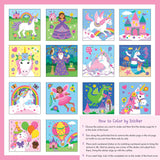 My First Color By Sticker Book - Unicorns - Denny's