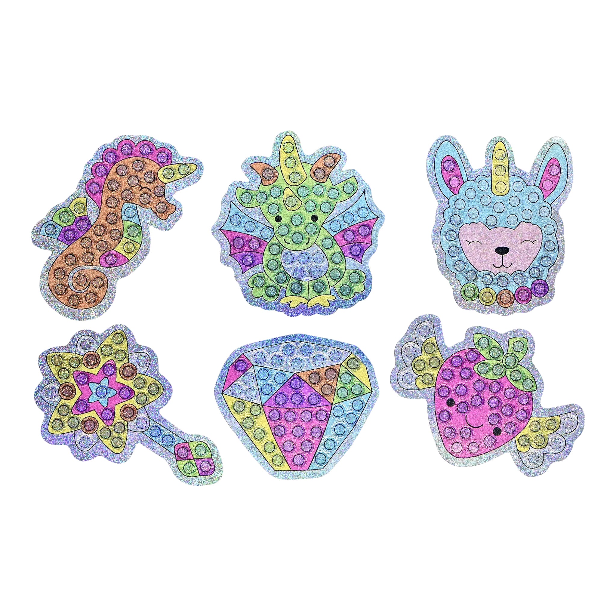 Big Gem Painting Sticker Kit - Denny's
