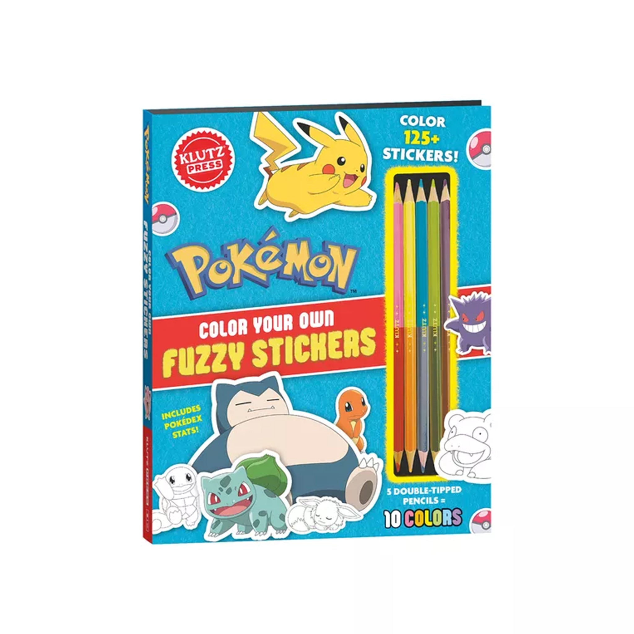 Pokemon Color Your Own Stickers - Denny's