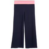 Rollover Waist Wide Leg Legging