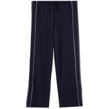 Side Stripe Cloud Wide Leg