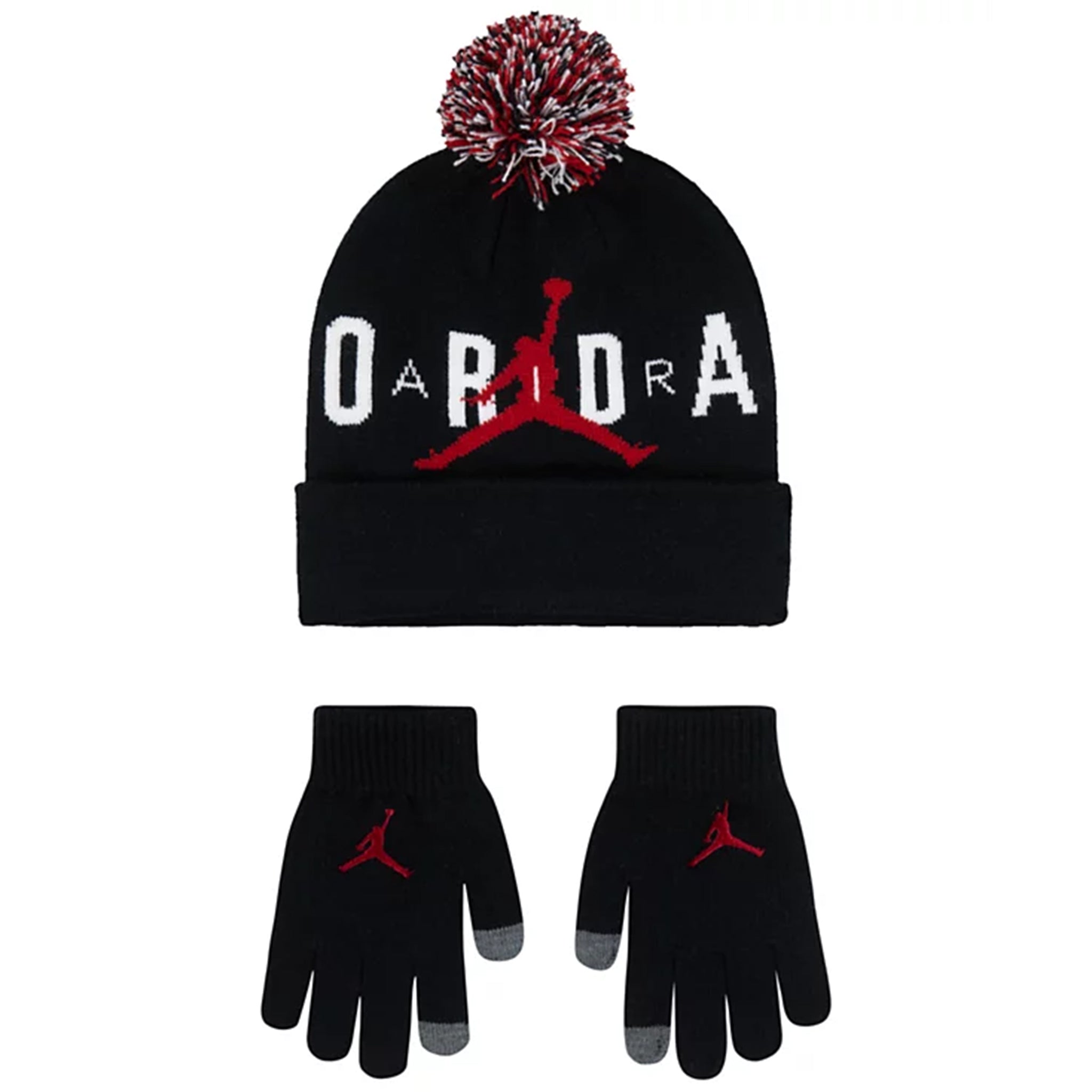 8/20 Jordan Heritage Pom Hat Set - Denny's