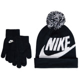 8/20 Swoosh Pom Beanie Set - Denny's