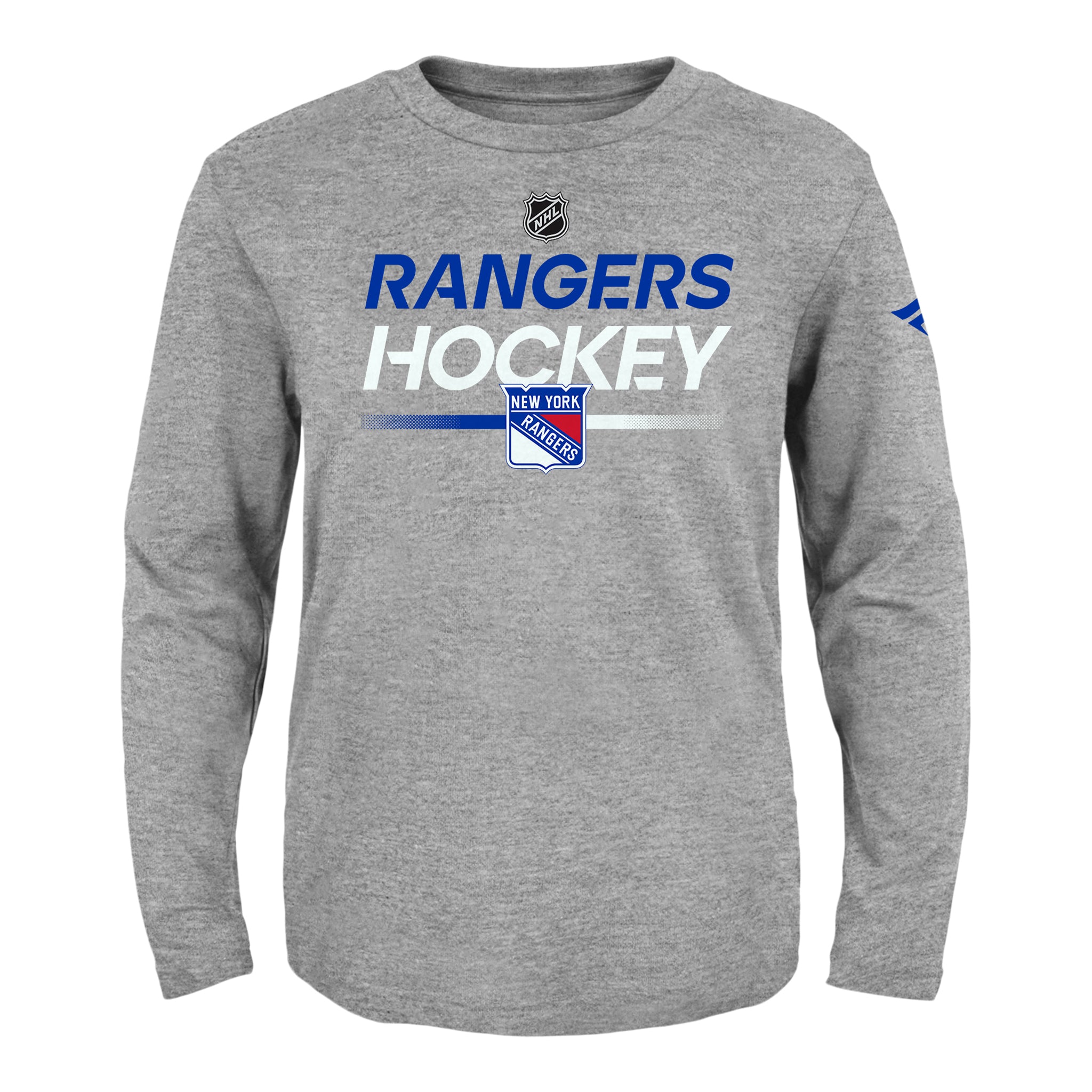 Rangers A Pro Wordmark Long Sleeve Tee - Denny's