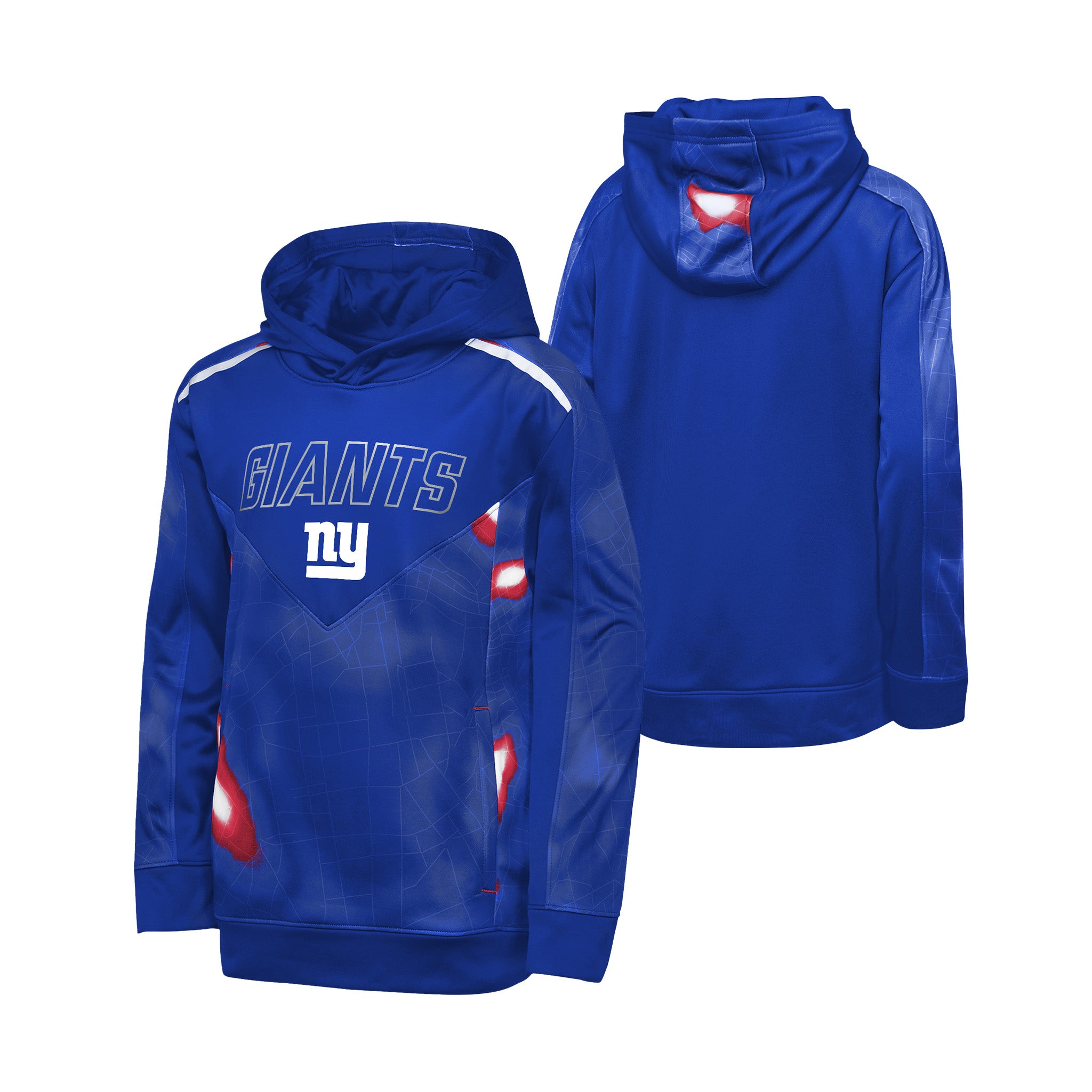 Giants Offensive Line Sublimated Hoodie - Denny's