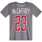 McCaffrey 49ers Name & Number Triblend Tee - Denny's