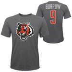 Burrow Bengals Triblend Name & Number Tee - Denny's