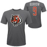 Burrow Bengals Triblend Name & Number Tee - Denny's