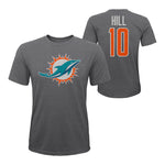 Hill Dolphins Name & Number Triblend Tee - Denny's