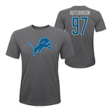 Hutchinson Lions Name & Number Triblend Tee - Denny's
