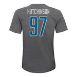 Hutchinson Lions Name & Number Triblend Tee - Denny's