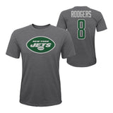 Rogers Jets Name & Number Triblend Tee - Denny's