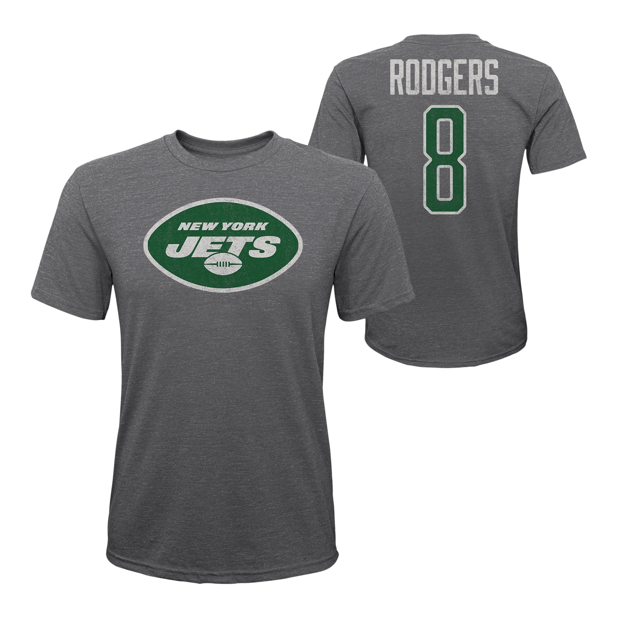 Rogers Jets Name & Number Triblend Tee - Denny's