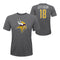 Jefferson Vikings Name & Number Triblend Tee - Denny's