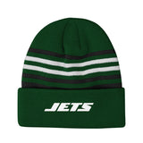 Jets Essential Knit Cuffed Hat 4-7 - Denny's
