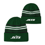 Jets Essential Knit Cuffed Hat 4-7 - Denny's