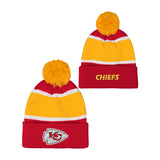 Kansas City Chiefs Lets Play Pom Cuffed Knit Hat - Denny's