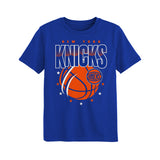 Royal Blue Knicks Balling Tee