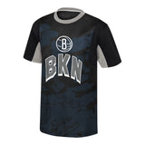 Nets Down Screen Sublimated Tee - Denny's