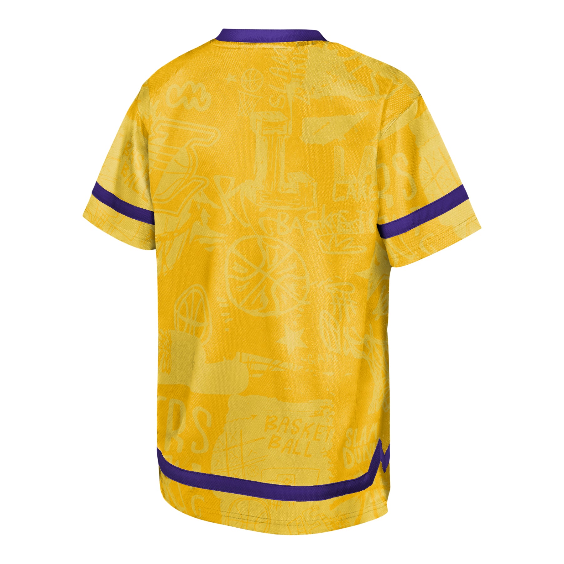 Lakers Getting Up Printed Shooter Tee - Denny's
